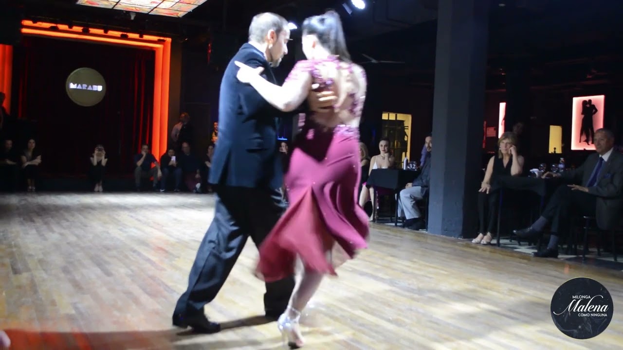 Cristina Sosa & Daniel Nacucchio en Milonga Malena "COMO NINGUNA"!! 3/4