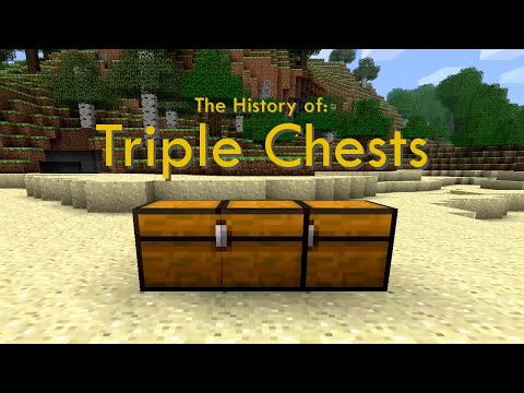 The Weird History of Minecraft Triple Chests