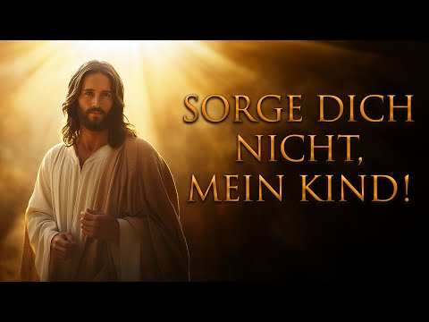 Gottes Botschaft: "SORGE DICH NICHT, MEIN KIND: ICH STELLE ALLES WIEDER HER!"