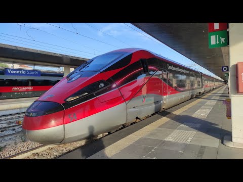 FRECCIAROSSA 1000 FERRARI E QUALCHE ALTRO TRENO A VENEZIA SANTA LUCIA!