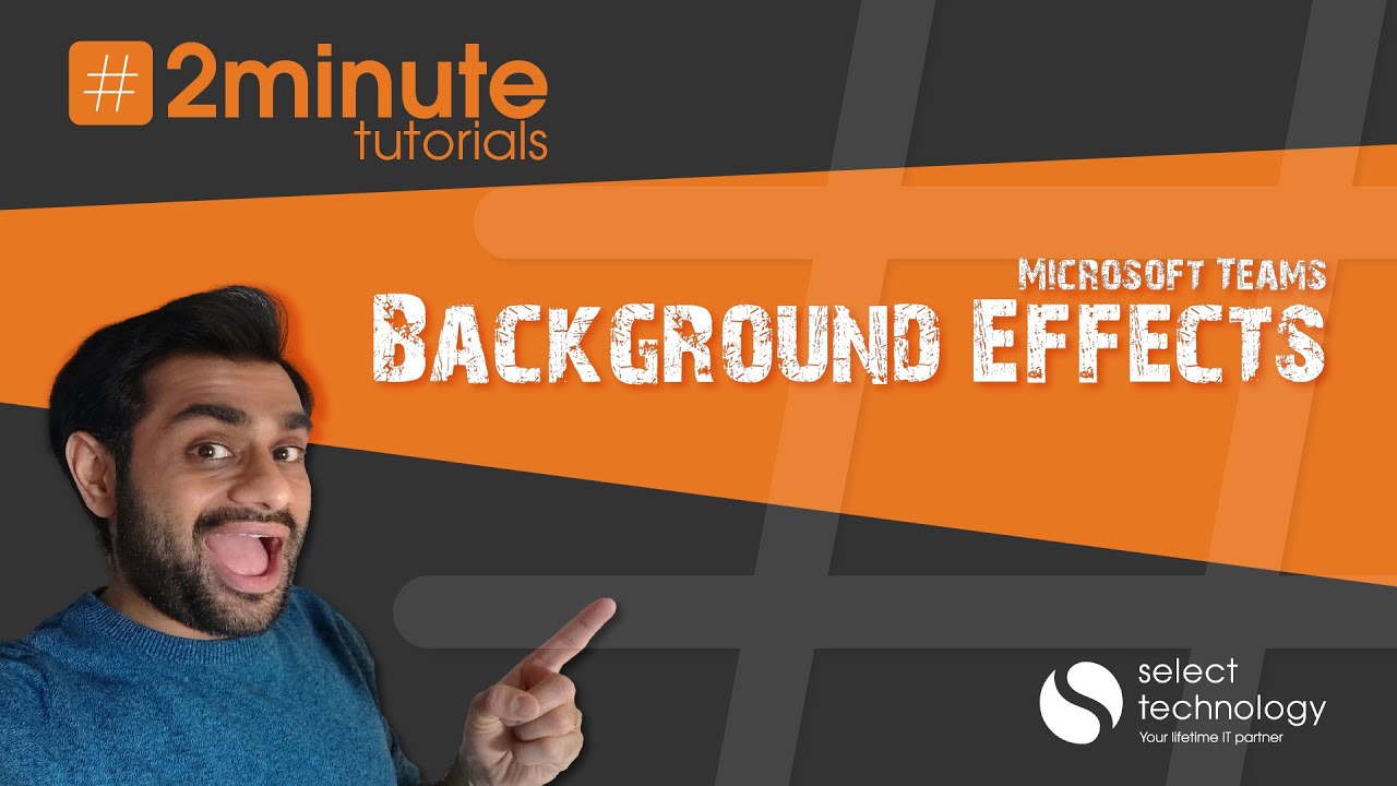 #2MinuteTutorials: Microsoft Teams: Background Effects