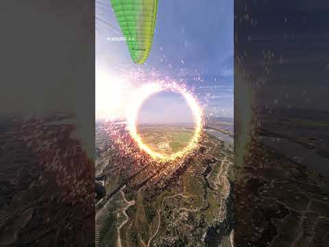 Vuelo en paramotor trike