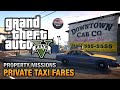 GTA 5 Downtown Cab Co Taxi Mission Passenger Ride Gameplay