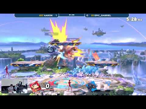 Moist Aaron (Diddy Kong) vs Epic_Gabriel (R.O.B.) - Litvitational LCQ | CFL SSBU