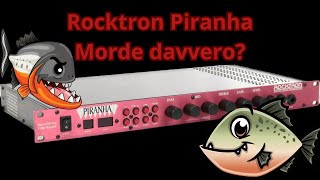 Rocktron Piranha: Morde davvero? #rocktron #piranha #preamp #rock #metal #90s #tube #amplifier