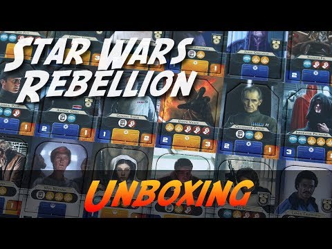 Star Wars Rebellion - Brettspiel Unboxing [deutsch] | Abenteuer Brettspiele