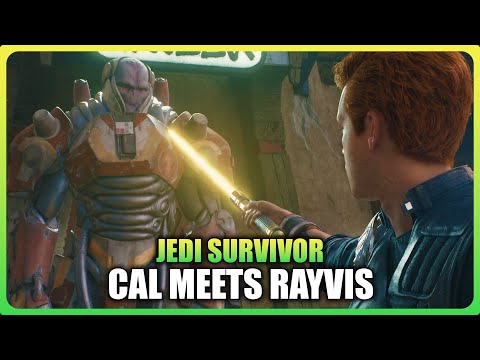 Cal Kestis Meets Rayvis For The First Time - Star Wars Jedi Survivor