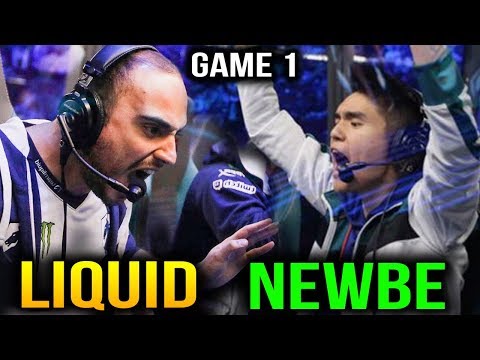 LIQUID VS NEWBEE Game 1 - TI FINAL REVENGE Dota 2