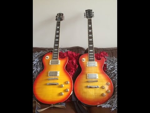 Les Paul shoot out: Artist LP59 versus Epiphone 1960 Tribute Plus