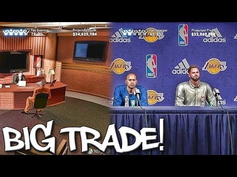 NBA 2K14 Next Gen My GM Mode Ep.63 - Los Angeles Lakers | HUGE TRADE | Xbox One