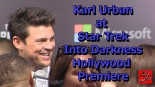 Karl Urban at Star Trek Into Darkness Hollywood Premiere