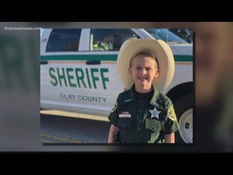 5-year-old Clay County junior deputy learning the ropes one day at a time