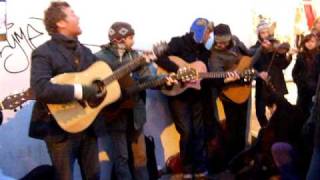 Glen Hansard & Friends Christmas Busk 2010 - You Ain't Goin' Nowhere