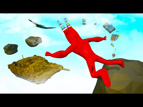 Banban in Only Up! - Fails and Falls - [Parkour Ragdoll 3D]