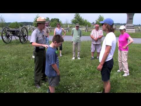 The Peach Orchard at Gettysburg - Ranger Matt Atkinson