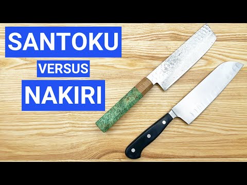 Nakiri vs. Santoku Knives: Key Differences & How to Choose