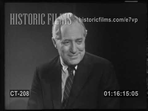 Writer/Film Critic Stanley Kauffmann interviews Legendary Film Director Josef von Sternberg 1965