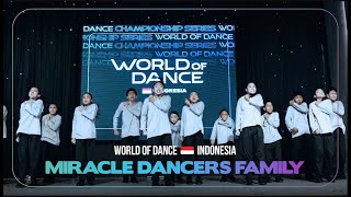 MIRACLE DANCERS FAMILY I  1stPlace Junior I World of Dance Indonesia 2024