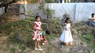 preview picture of video 'Cute Children are playing at garden'