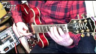 Video thumbnail for Fuzz Guitars: Epiphone 50th Ann 1962 Sheraton E212T by Colin Hyland