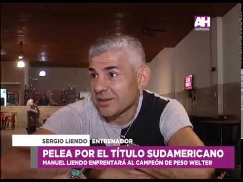 SERGIO LIENDO   MANUEL LIENDO PELEA POR EL TITULO SUDAMERICANO