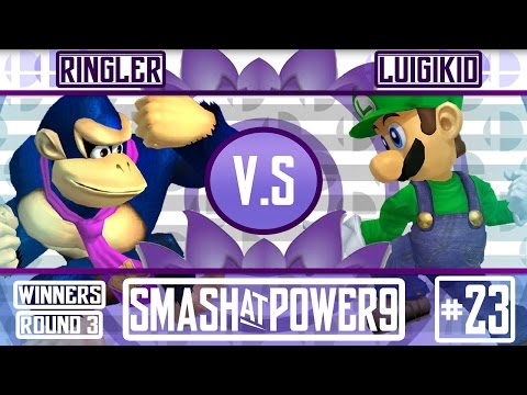 S@P9 #23 - SSBM - Maddie | LuigiKid (Luigi) VS Ringler (DK) Winners Round 3
