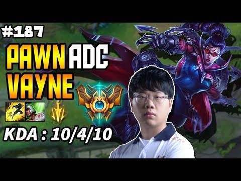 KT Pawn Vayne vs Jhin ADC - Kr Challenger Season 8