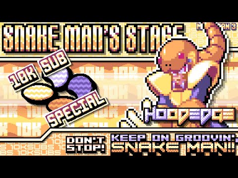 ★ 𝟏𝟎𝐊 𝐒𝐔𝐁𝐒 ★ Mega Man 3 - Don't Stop! Keep on Groovin', Snake Man!! ~ Snake Man's Stage 【SNES Remix】