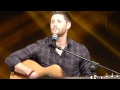 Jensen Ackles singing Sweet Home Alabama at ...