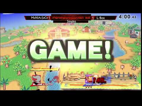 SmashaPalooza 26: Winners - MaNiAcJaCe (Diddy Kong) vs Lunchbox (Game&Watch)