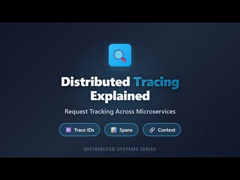 Distributed Tracing Explained: Request Tracking Across Microservices with Trace IDs & Spans