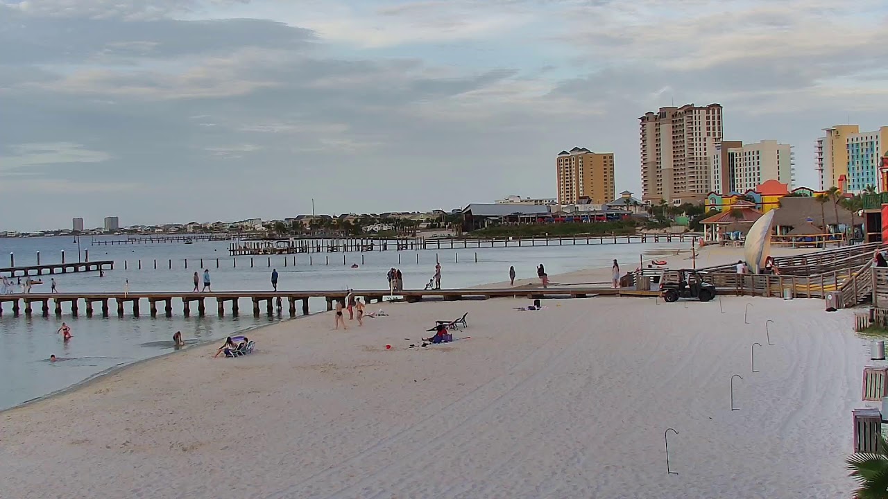 Live webcam view of Quietwater Beach Shoreline
