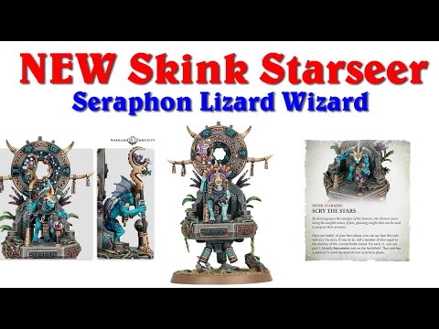 NEW Skink Starseer ~ GREAT New Sculpt... BUT a dreaded ONCE per game ability...