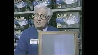 Vintage Menards Bath Fan & CFL/Compact Fluorescent Light Bulb Commercial circa 1997