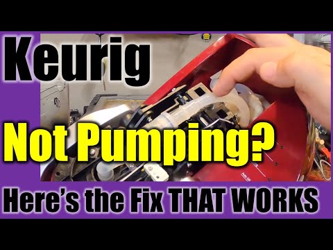 🔥Keurig ● Not Pumping or Dispensing Water? 5 Min Fix to Clear Stuck Check Valve ● Works✅
