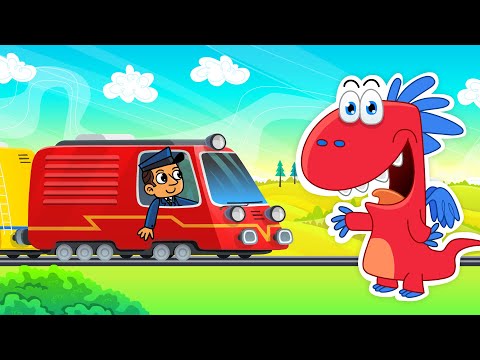 Jedzie Pociąg z Daleka - Piosenki Dla Dzieci Smoka Edzia - N