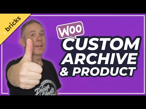 Custom WooCommerce Product Page Archive Page | Bricks Builder
