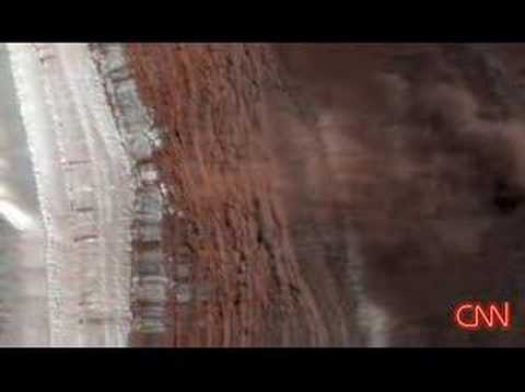 Avalanche on Mars