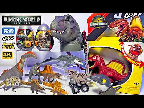 MONSTER Unboxing of NEW Jurassic World Rebirth Toys! Titanosaurus, Spinosaurus, T-Rex, Aquilops