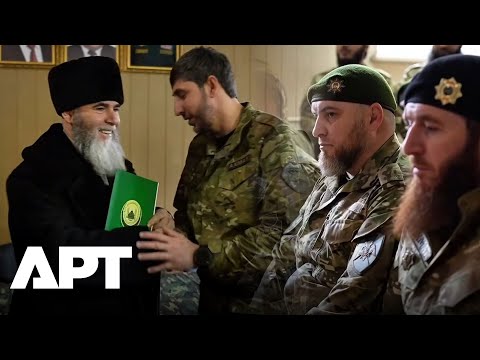 WATCH: Chechen Mufti Meets Russian Troops in Donetsk Under Kadyrov’s Direction | APT