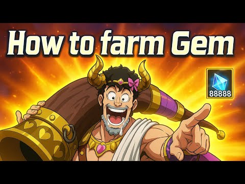 HOW TO FARM GEM FOR F2P IN ONE PUNCH MAN ROAD TO HERO 2.0
