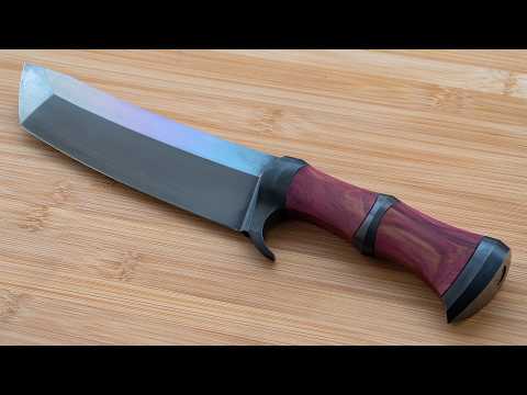 Crafting a Knife From a Rusty Leaf Spring