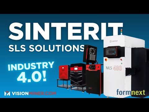 SLS Solutions! - Sinterit Showcase Formnext 2023 - Selective Laser Sintering 3D Printers