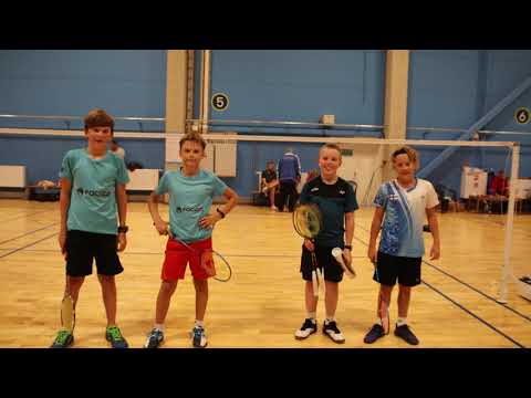 Badminton Noorte GP 2 BD U13 Puhakka-Lindberg (FIN) vs. Aun-Penner (EST)