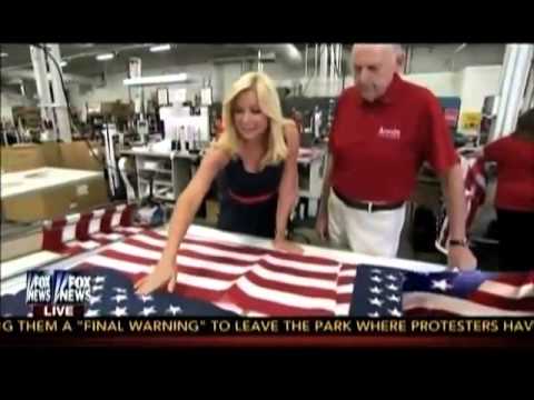 Fox & Friends at Annin- History of Annin & Flagmaking Demonstration