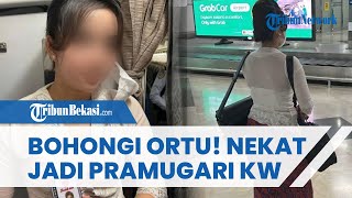 Viral! Wanita Ini Nekat Jadi Pramugari Gadungan Pakai Seragam Palsu demi Buat Ortu Bangga