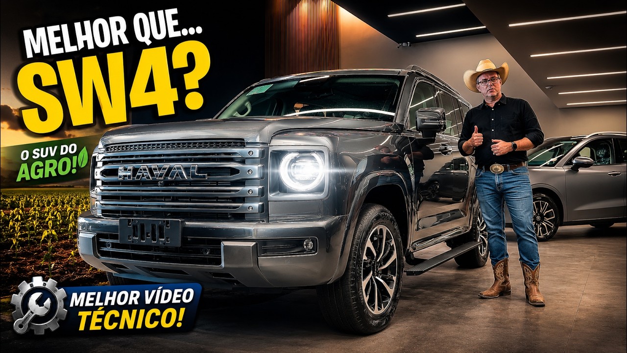 O Pesadelo da SW4? Novo GWM Haval H9