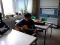 Катя Огонёк "Дым кольцами" на гитаре 