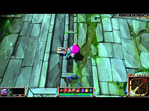 Rocket Girl Tristana Punk Chroma Pack Preview [6/9 PBE Update]