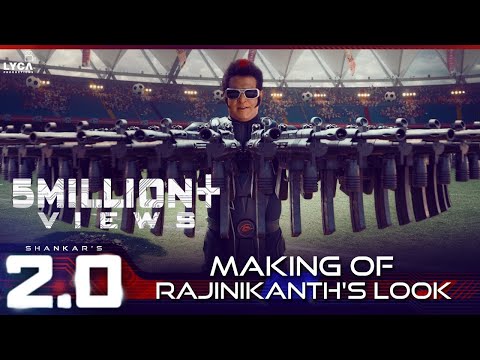 2.0 | Making of Rajinikanth's Look | Akshay Kumar | A R Rahman | Shankar | Lyca Productions